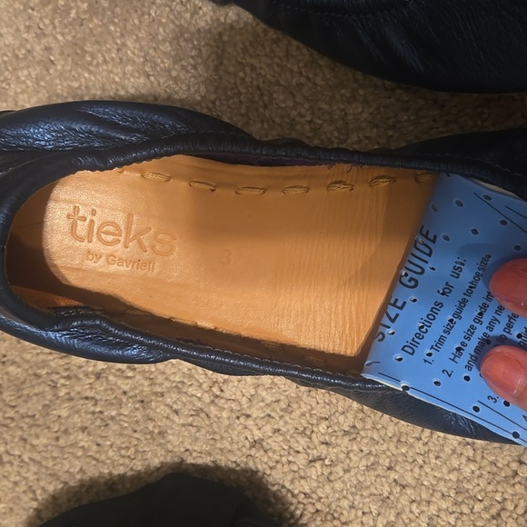 Tieks Midnight Blue Ballet Flats - Picture 3 of 7